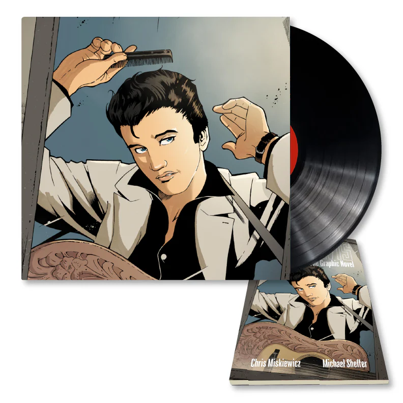 Elvis Presley (1956 Self-Titled Album) Limited Edition Picture Disc Vinyl LP & Book