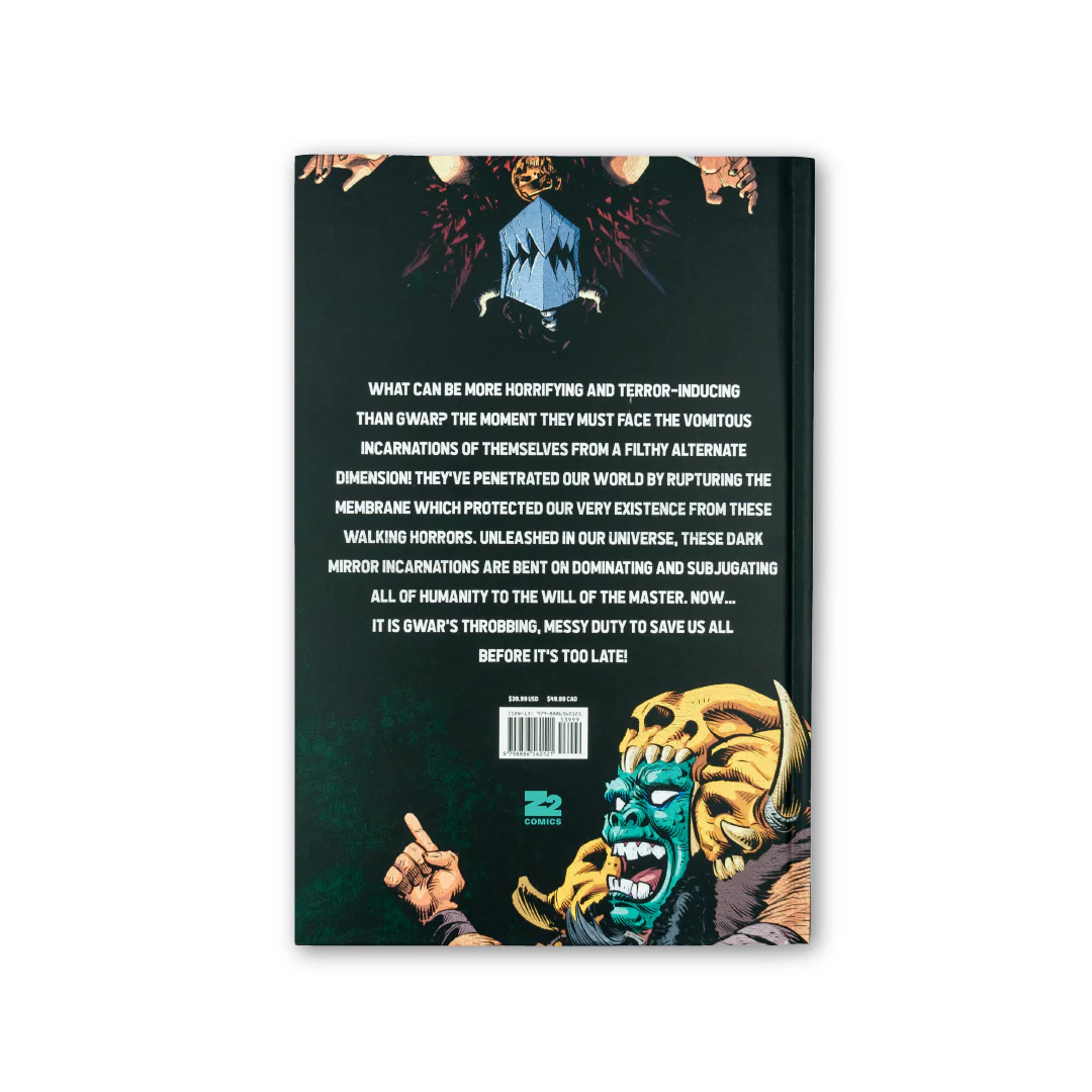 GWAR: 'The New Dark Ages' Vinyl LP - Exclusive Sunbolt Color Variant and Softcover Book - Image 3