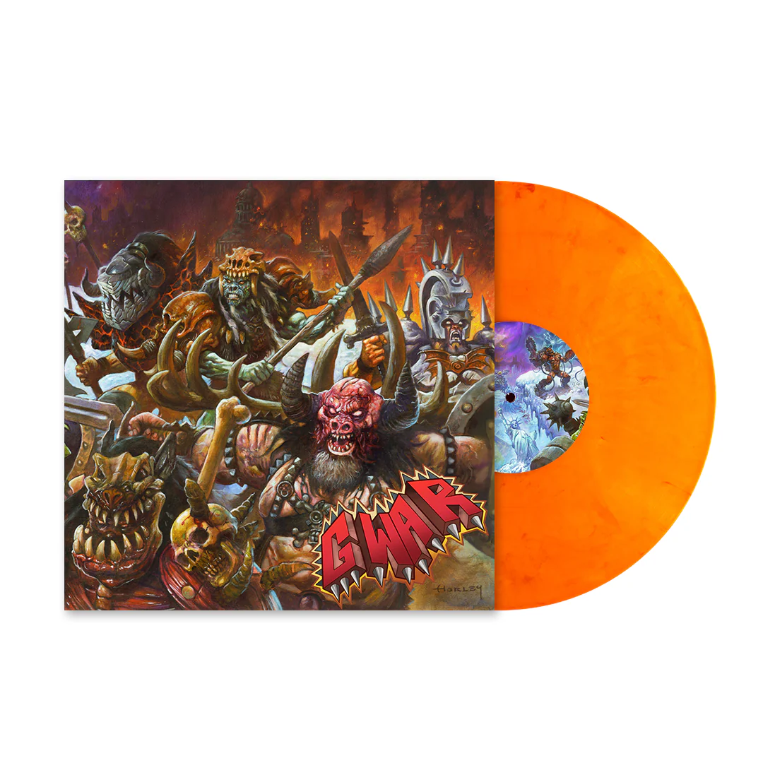 GWAR: 'The New Dark Ages' Vinyl LP - Exclusive Sunbolt Color Variant and Softcover Book - Image 4