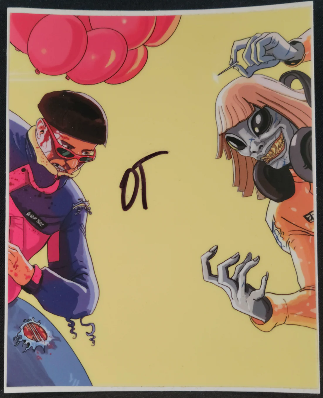 Oliver Tree vs Little Ricky: ALIEN BOYS - SIGNED Hardcover - Image 2