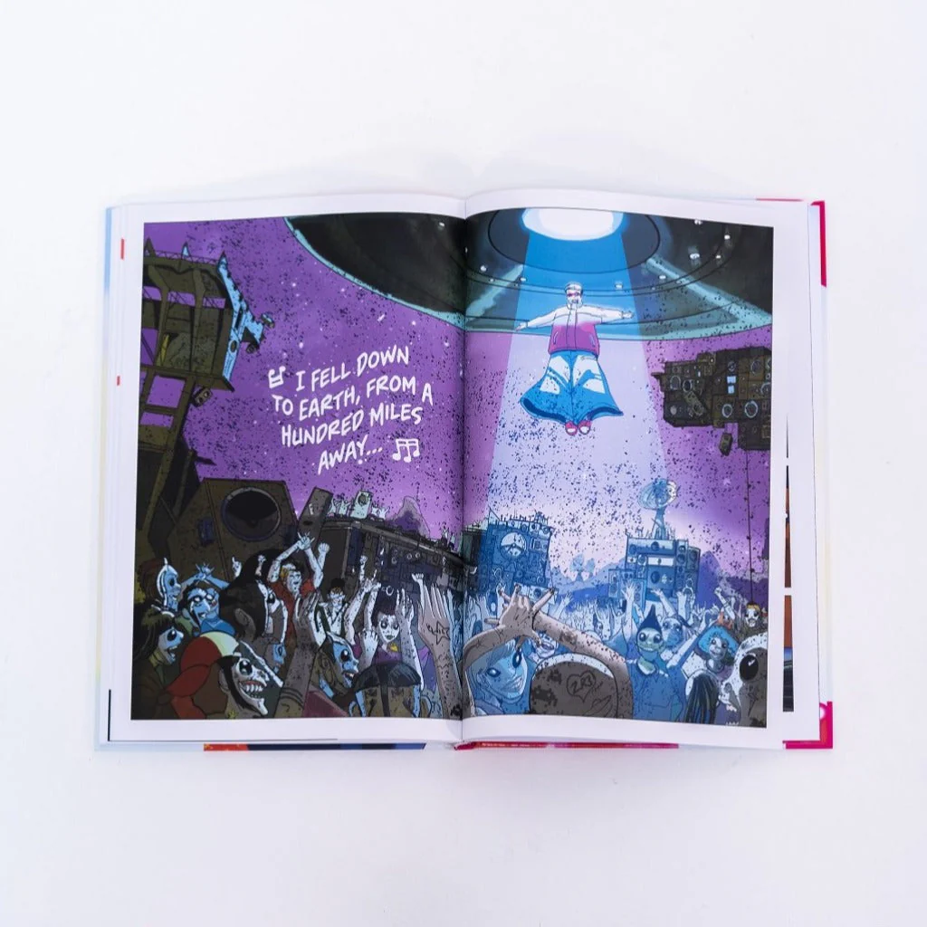 Oliver Tree vs Little Ricky: ALIEN BOYS - SIGNED Hardcover - Image 3