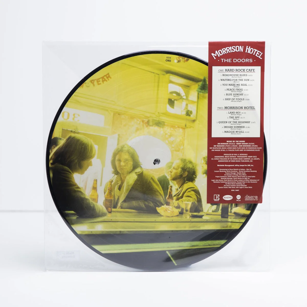 The Doors: 'Morrison Hotel' - 50th Anniversary Picture Disc Vinyl LP with Graphic Novel - Image 2