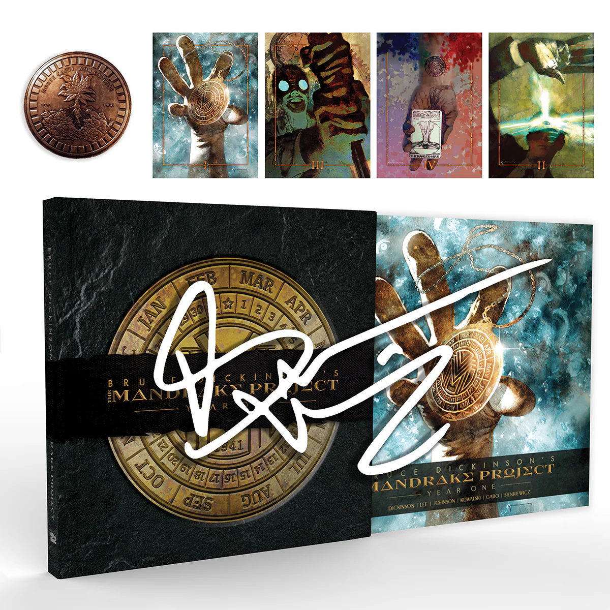 BRUCE DICKINSON'S THE MANDRAKE PROJECT: YEAR ONE (Platinum Signed Edition)